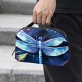 thumbnail image 2 of Dragonfly Digital Pouch with Oxford Fabric, Waterproof, Size 5.9x9.44x3.14 in, Cord Organizer, Charger Organizer, Bag Cable Organizer, Electronic Travel Case Organizer, 2 of 6