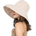 thumbnail image 1 of Women's Sun Hat With Uv Protection Foldable Wide Brim-, 1 of 1