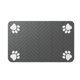 thumbnail image 1 of Alfombrilla para comedero de mascotas, alfombrilla para bebedero de gatos, con respaldo de goma, lavable, resistente a las manchas, de secado rápido,, 1 of 9
