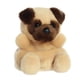 thumbnail image 1 of Peluche Aurora® Adorable Palm Pals™ Frankie Pug™ de 13 cm, 1 of 4