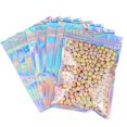 thumbnail image 1 of Sacs Holographiques Refermables 300 Pcs(5.5?7.8 Pouces) Pochette Refermable pour Stockage Alimentaire, 1 of 4