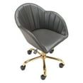 thumbnail image 6 of Zuo Modern Sagart Office Chair Gray, 6 of 8
