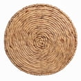 thumbnail image 6 of JONATHAN Y Marisol 19.65" Coastal Bohemian Handwoven Water Hyacinth Round Accent Side Table, Natural, TBL2504A, 6 of 7
