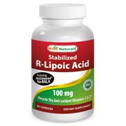 Best Naturals Stabilized RLipoic Acid Capsule, 100 mg, 60 Count