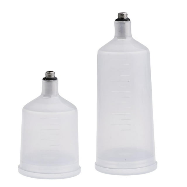 Bote de pintura de plástico de 36,8 ml y 20, para gravedad Manual Mini taza de pintura en Olla de trabajo en Accesorios de aerógra Gloria Copa de pintura en aerosol
