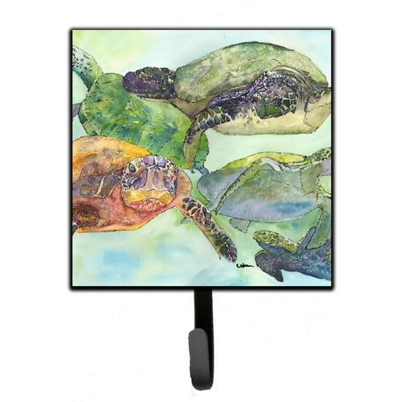 Carolines Treasures 8549SH4 Turtle Leash or Key Holder Single Hook multicolor