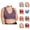 Brown, variant on Sports Bras for Women Plus Size Seamless Sleep Exercise Running Yoga Gym Athletic Bralettes Workout Bra