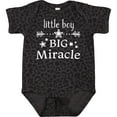 thumbnail image 3 of Inktastic Little Boy, Big Miracle Boys Baby Bodysuit, 3 of 5