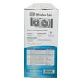 Comfort Zone Twin Window Fan with Reversible Air Flow and 7 in. Blades
