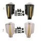 thumbnail image 3 of Par de Manos con Tornillos de Montaje Accesorios Automóvil Motocicleta Negro DYNWAVEMX Protector de mano de motocicleta, 3 of 8