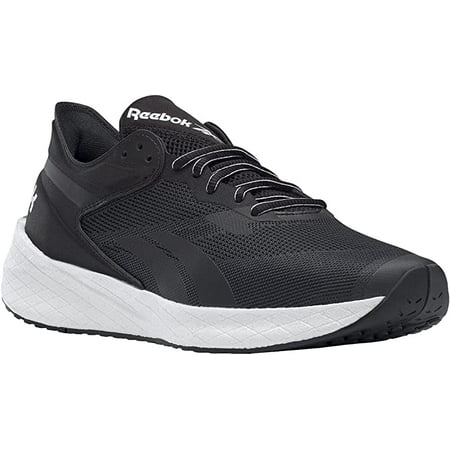 Reebok Men's Floatride Energy Symmetros Running Shoe, Black/Grey, 9.5 D(M) US