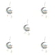 thumbnail image 3 of Bearachild Ramadán Decoraciones Adorno islámico Escena Diseño Luna Colgante para el hogar 01 01 5piezas, 3 of 6