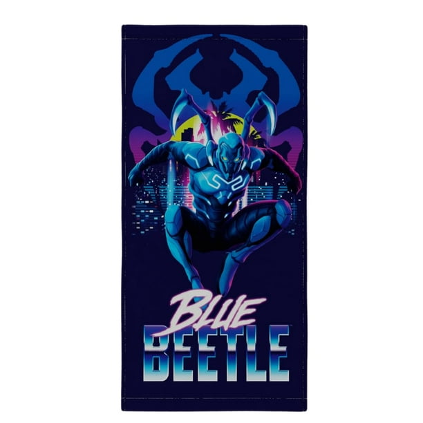 Toalla Franco Blue Beetle Kids de algodón suave 147x71 cm