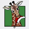 thumbnail image 2 of CafePress - Holiday Giraffe Mousepad - Non-slip Rubber Mousepad, Gaming Mouse Pad, 2 of 6