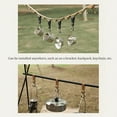 thumbnail image 2 of Gancho portátil para exteriores, gancho en forma de S para Picnic y acampada, gancho para colgar de cuero PU, gancho para llavero, estante de almacenamiento, juego de ganchos para estante, 2 of 8