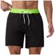 thumbnail image 1 of Pantalones Cortos de Cintura Elástica para Hombre Pantalones de Baño Impresos Respirables Secos Rápidos, Pantalones de Cintura Elástica para Hombre para la Playa Y Diarios, 1 of 9