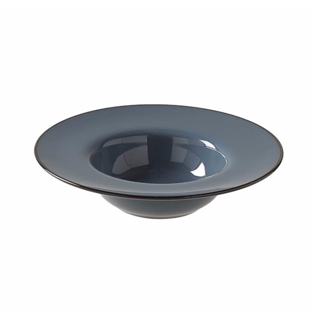 Ceramic Soup Plate Home Pasta Bowl Restaurant Cafe Salad Plate Round Dessert Plate Simple Pasta Plate Solid Color Deep Plate