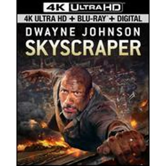 Pre-Owned Skyscraper [4K Ultra HD Blu-ray/Blu-ray] (Blu-Ray 0191329041390) directed by Rawson Marshall Thurber