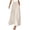 j28-Beige, variant on Womens Pleated Culottes Solid Color Drawstring Waist Baggy Wide Leg Casual Pants Ladies Comfortable Breathable Everyday Trousers,XL