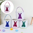 thumbnail image 4 of Cesta De Conejito De Pascua Sunnimix Bolsa De Lona 2 Uds, 4 of 8