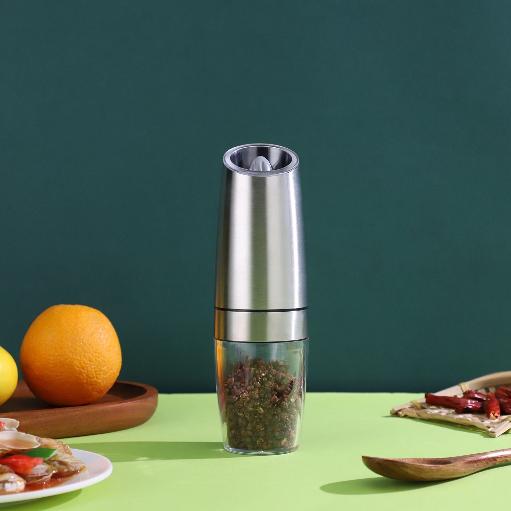 Electric Pepper Grinder, Salt or Pepper Grinder, Adjustable Thickness