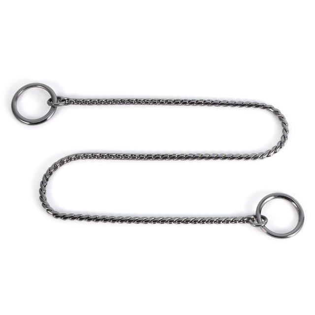 Collar de Asfixia para Perros de Cobre de Control Suave, Cadena de Asfixia para Perros Duradera de 2 Colores, Para Mascotas