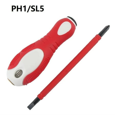 

PH1/SL4 PH1/SL5 PH2/SL6 Dual-purpose Screwdriver Electrical Tester Pen Dual Head