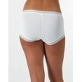 thumbnail image 3 of Maidenform Boyshort Modern Full Coverage Underwear 4 way stretch Soft Comfortable, 3 of 5