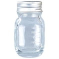 thumbnail image 1 of koolsoo Flacon Réactif 30 ml Pot d'Échantillon Transparent Verrerie Scientifique avec Échelle Couvercle Argent Large, 1 of 9