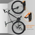 thumbnail image 4 of SPRING PARK Adjustable Bike Rack Hook Storage ABS Mounted Wall Hanger Hanging Stand Bicycle Holder, 4 of 7
