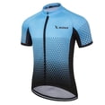 thumbnail image 5 of Maillot de ciclismo AUDAX, de secado rápido, que absorbe el sudor, camiseta deportiva transpirable para ciclismo de montaña, ropa para ciclismo de montaña, 5 of 5