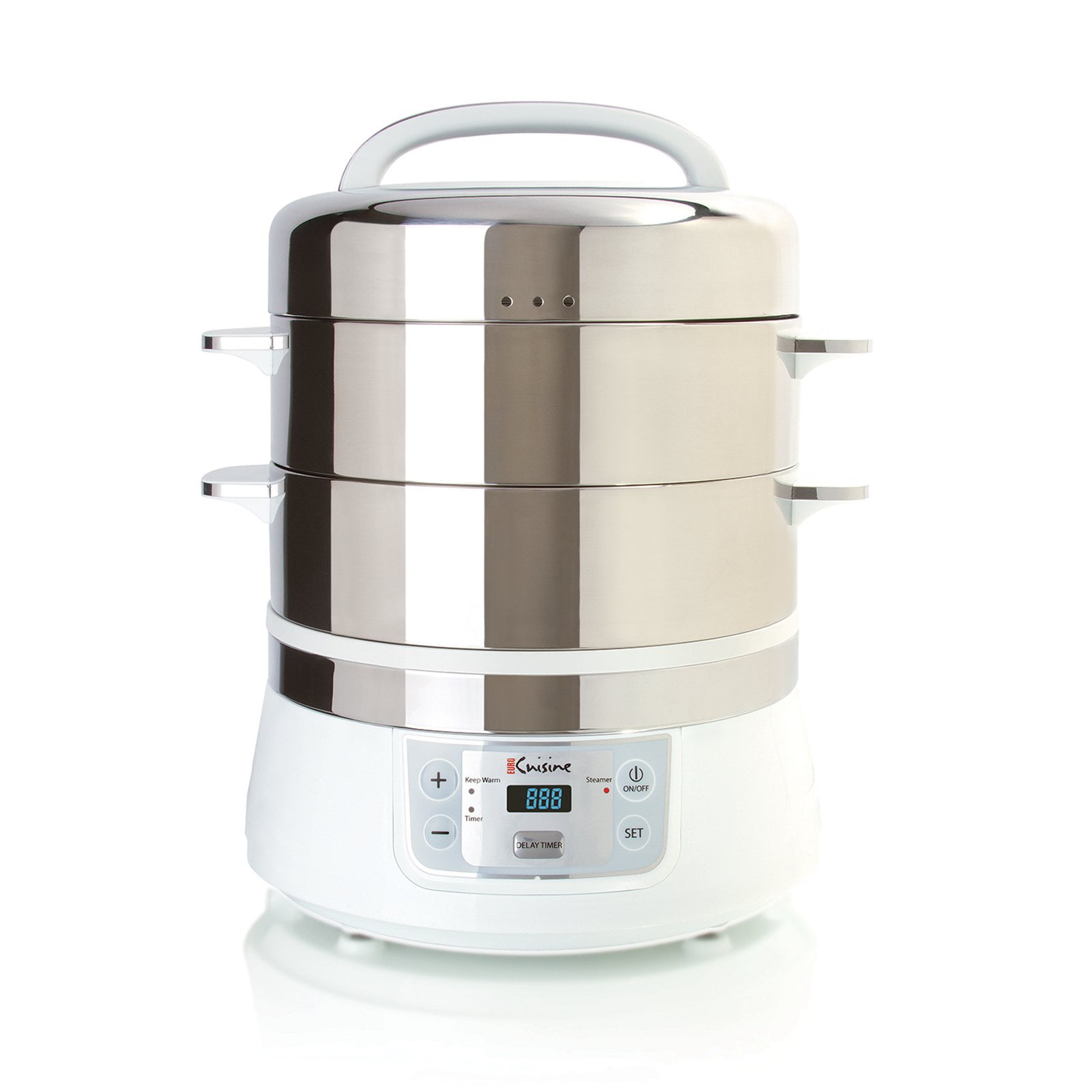 Euro Cuisine Stainless Steel Electric Food Steamer