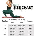 thumbnail image 2 of QRIC Women's High Waist Yoga Leggings Scrunch Butt Lift Active Tights Textured Workout Pants, 2 of 6