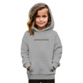 thumbnail image 5 of EANJE Sweatshirts for Teen Girls Kids 10-12 Years Long Sleeve Love Like Jesus Hoodie Jesus Loves You Cute Drawstring Pullover Graphic Hoodie Kids Clothes Gray 7-8Y, 5 of 6