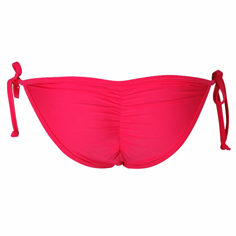 FITTOO Sexy V Cut Bikini Bottom Tie Sides For Women Cheeky Booty T-Back ...