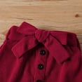 thumbnail image 5 of Pedort Toddler Baby Girl Outfits Set Hoodie and Skirts Outfit Set White,100, 5 of 5