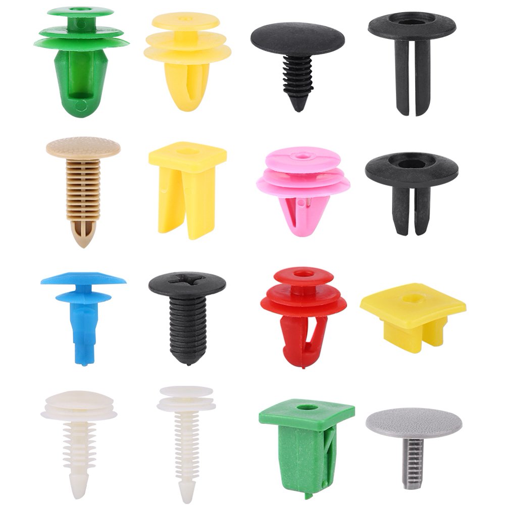 OTVIAP Door Trim Clip, Bumper Retainer,200pcs Assorted Plastic Car Door Trim Clip Bumper