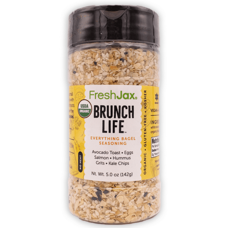 Freshjax Brunch Life Organic Everything Bagel Seasoning - Bulk Gallon