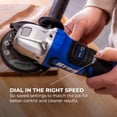thumbnail image 5 of Kreg 20V Ionic Drive 4 1/2" Angle Grinder, 5 of 12