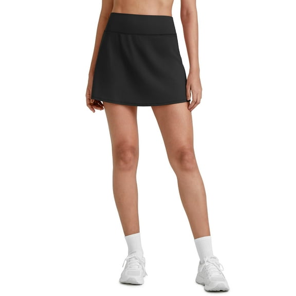 G4Free Barefeel 15" Tennis Skirts for Women High Waisted A Line Casual Athletic Golf Skorts Inner Shorts with 2 Pockets
