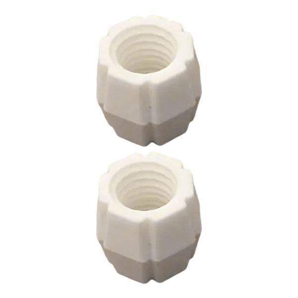 Adaptador De Recarga De Pasta De Dientes 2x2 Piezas, Tubo De Pasta De Dientes Recargable, Transferencia Blanca