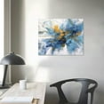 thumbnail image 3 of COMIO Abstract Wall Living Room Art Navy Blue Canvas Wall Art Abstract Wall Decoration Abstract Art Painting Modern Art Bedroom Bathroom Kitchen Office Decoration Wall, 3 of 4
