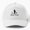 White, variant on Chicken Tender Farmer Baseball Hat, Poultry Silhouette Lover Gift Cap, Classic Farmer Design