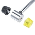 thumbnail image 4 of Uxcell 40mm Double-Faced Rubber Hammer with Soft/Hard Replacement Mallet Non-Slip Grip, 4 of 5