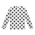 thumbnail image 6 of YUNAFFT Girls Long Sleeve Blouse Floral Print Round Neck Cotton-Like Comfort Stretchy Fit Casual Playwear 4-12Y, 6 of 7