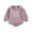 Purple, variant on Bagilaanoe Newborn Baby Girl Boy Oversized Romper Sweatshirt Long Sleeve Bodysuits Letter Embroidery Pullover 3M 6M 12M 18M Infant Casual Tee Tops
