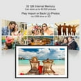 thumbnail image 3 of Frameo Digital Picture Frame,15.6 Inch 32GB Large WiFi Digital Photo Frame with 1920x1080 Full HD Touchscreen,Wall Mountable,Auto-Rotate,Easy to Send Pictures and Videos via Free App, 3 of 5