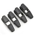 thumbnail image 3 of 4 soportes para gafas de sol para coche, soporte universal para gafas de sol, clip de doble extremo y rotación de 180 grados con clip para tarjeta de billete, titanio Jadeshay A, 3 of 8