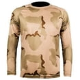 thumbnail image 2 of SDNall Mens Sun Protection Shirt Quick Dry Long Sleeve Uv T Shirts Lightweight Moisture Wicking Athletic Hiking Tee Tops (S-XXXL,Khaki), 2 of 4