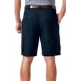 thumbnail image 2 of Haggar Mens Comfort Cargo Short Regular and Big  Tall Sizes 44 Navy Casual, 2 of 2